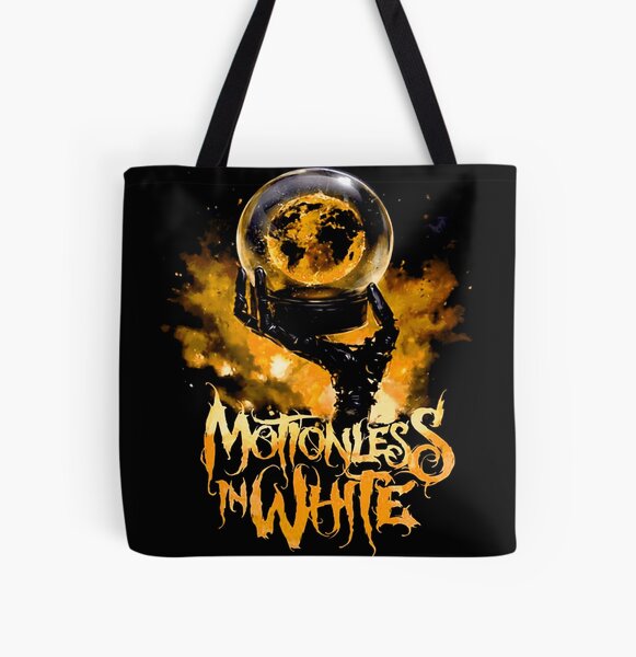 M.I.W motionless 9 in white All Over Print Tote Bag RB3010 product Offical motionlessinwhite Merch