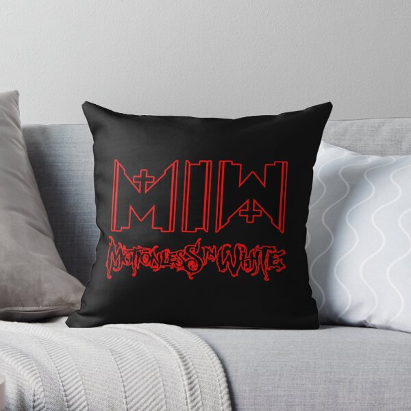 New Stock Motionless In White Throw Pillow RB3010 product Offical motionlessinwhite Merch
