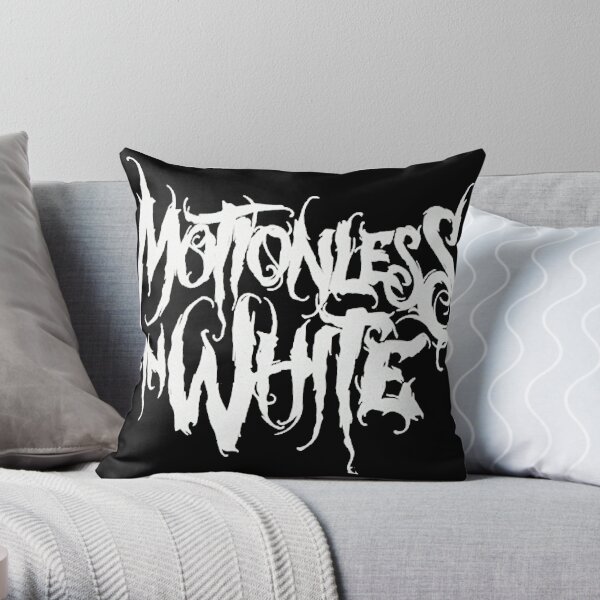 M.I.W motionless 9 in white Throw Pillow RB3010 product Offical motionlessinwhite Merch