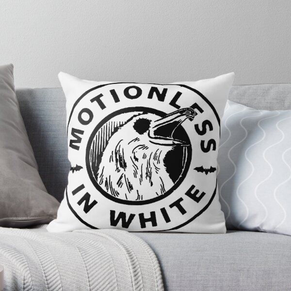 m.i.w - motionless 6 in white Throw Pillow RB3010 product Offical motionlessinwhite Merch